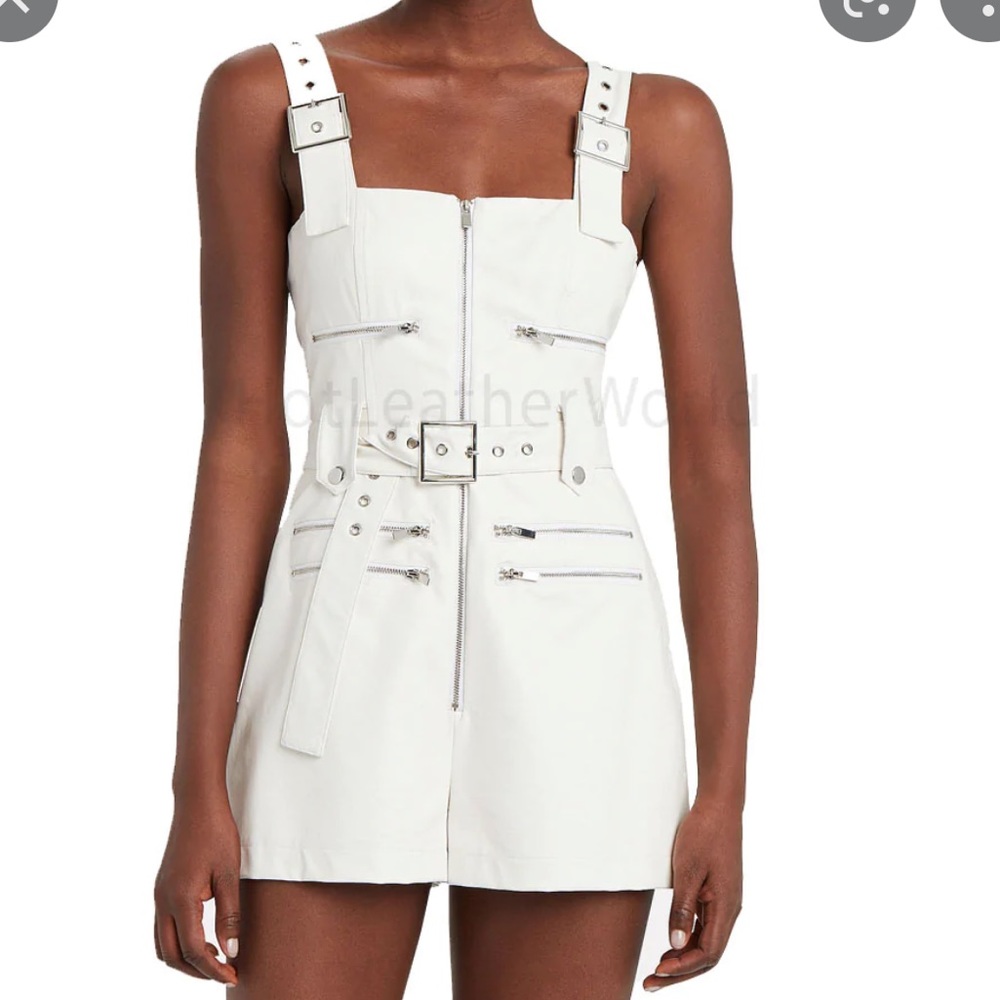 Brand New Sexy Leather Jumpsuit We wore what